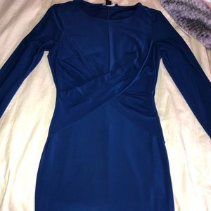 Gorgeous blue mini dress